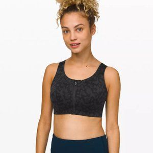 Lululemon Enlite Bra Zip Front High Support